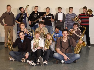 Big Band des Gymnasiums